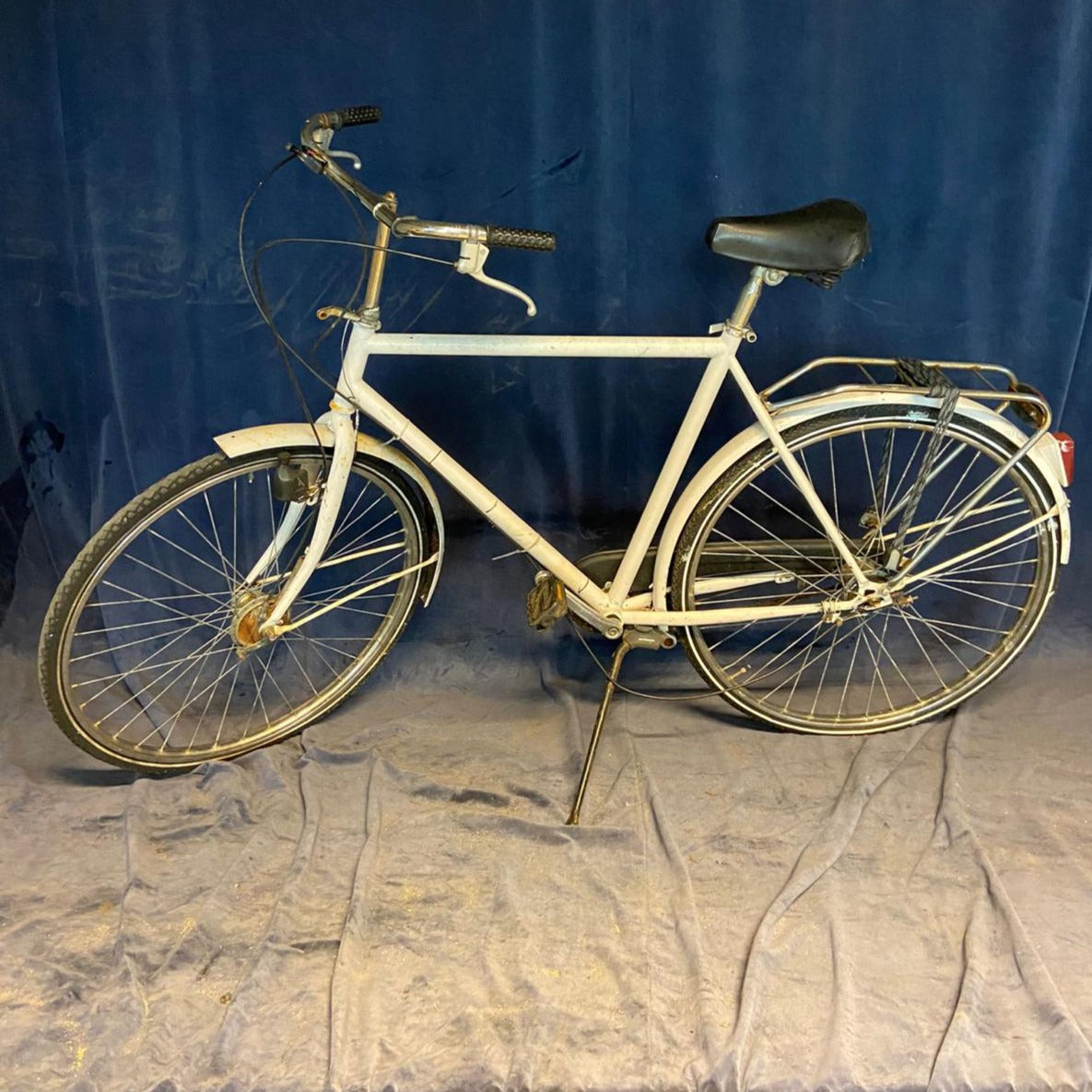 Witte fiets